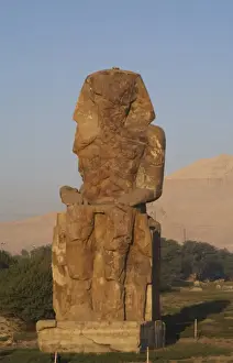 Colossi of Memnon. Western colossus. Luxor. Egypt