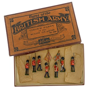 Images Dated 29th January 2016: Colour Party of the Scots Guards