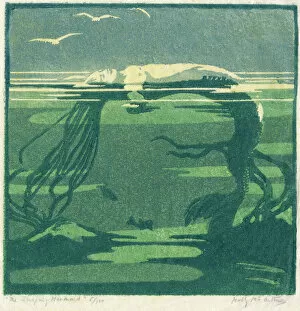 Anderson Gallery: Colour Woodcut print