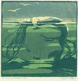 Anderson Gallery: Colour Woodcut print