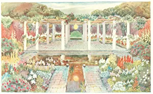 Colourful Garden Pergola