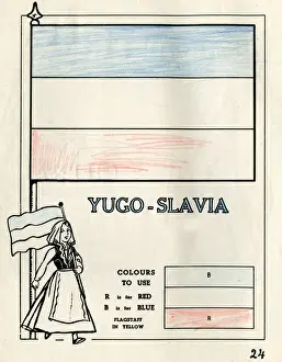 Colouring page, For Victory Paint Book, WW2
