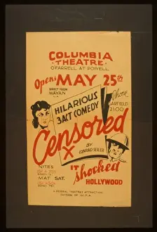 Censored Prints: Columbia Theatre presents hilarious 3 act comedy Censored by