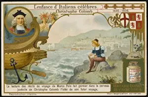 Columbus as a Boy