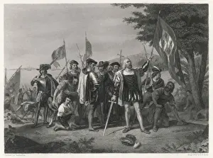 Columbus lands on Watling Island (San Salvador)