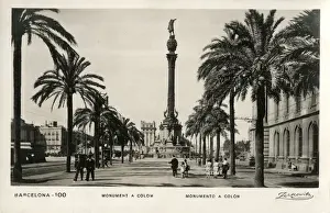 The Columbus Monument / Column, Barcelona, Spain