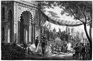 Christopher Prints: Columbus is received by Ferdinand and Isabella