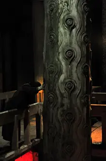 Cistern Prints: Column of Tears. Basilica Cistern. 6th century. Istanbul. Tu