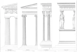 Orders Prints: Columns / Classical