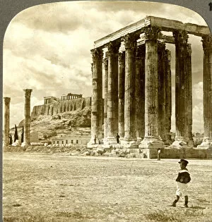 Tall Gallery: Columns of the Temple of Olympian Zeus, Athens
