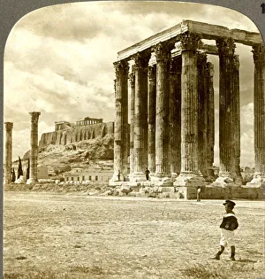 Olympian Gallery: Columns of the Temple of Olympian Zeus, Athens