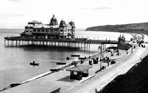 Images Dated 20th August 2018: Colwyn Bay Pier Victorian period