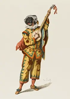 Minstrel Prints: Com. Dell arte Trivelino