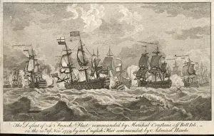Hawke Prints: Combat at Belle Isle