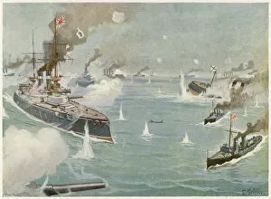 Russo Gallery: Combat at Tsushima 1904