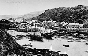 Images Dated 12th February 2019: Combe Martin, East Cliff, near Ilfracombe, North Devon