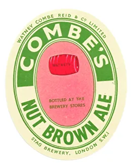 Combe Prints: Combe's Nut Brown Ale
