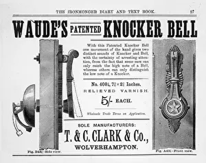 Patented Prints: Combined Knocker / Bell