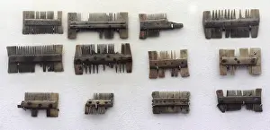 Combs Prints: Combs. 12th-13th centuries. Bone and horn