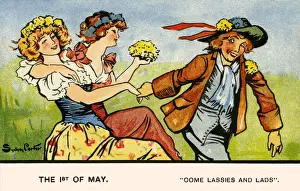 Festivities Prints: Come lassies & lads