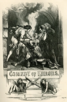Shakespeare illustrated title page