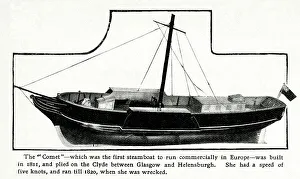 The Comet, the first commercial steamboat in Europe