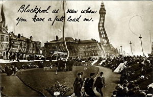 Comic Photograph, Blackpool, Lancashire