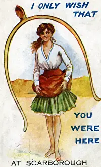 Comic Postcard, Scarborough, Yorkshire
