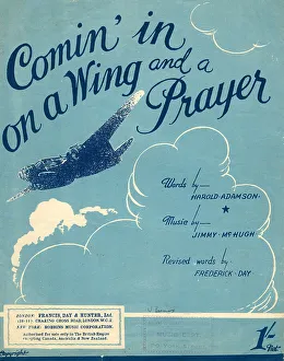 Jimmy Prints: Comin In On A Wing And A Prayer