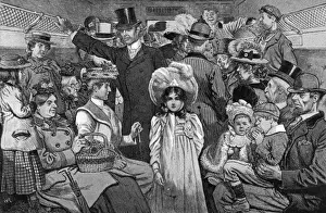 Ralston Prints: Coming to see the Coronation Procession by W. Ralston