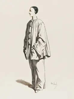 Skull Cap Prints: Comm. Dell arte Pierrot
