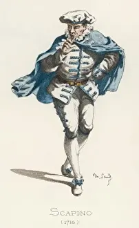 1716 Prints: Comm. Dell arte Scapino