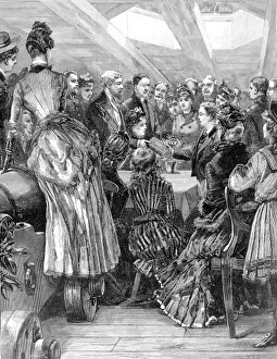 Commemoration of the Battle of Trafalgar on board H. M. S. Vic