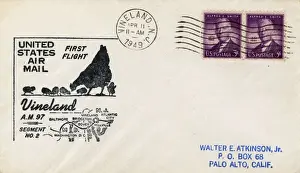 Commemorative envelope with stamps