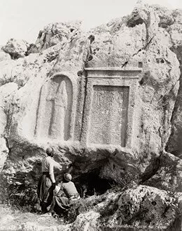 The commemorative stelae of Nahr el-Lebanon, near Beirut