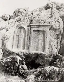Inscriptions Prints: The commemorative stelae of Nahr el-Lebanon, near Beirut