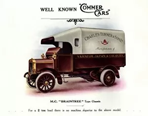 Images Dated 29th March 2011: Commer Van 1914