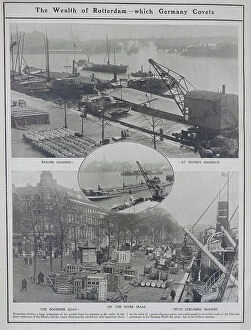 Prussian Collection: Commercial Shipping Activity, Rotterdam