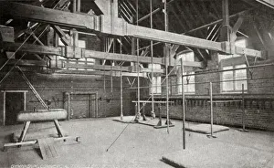 Gymnasium Prints: Commercial Travellers Schools, Pinner - Gymnasium
