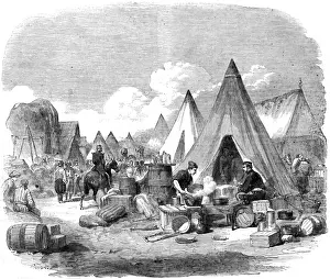 Commissariat Prints: The Commissariat Camp in the Crimea, 1855