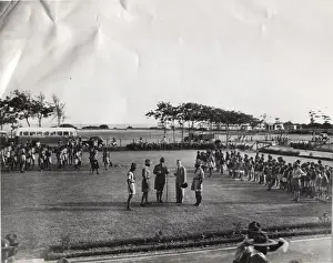 Commissioner Jack Stapleton in Ghana, West Africa