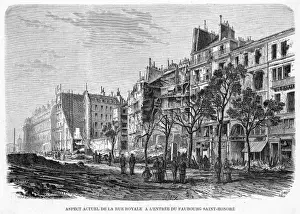 Faubourg Prints: Commune Damage 1