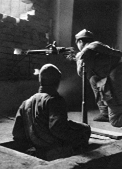 Images Dated 24th June 2016: Communist China - guerrilla soldiers