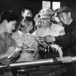 Images Dated 28th June 2016: Communist China - school-based factory