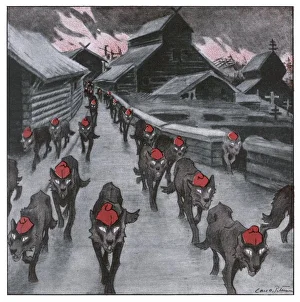 Images Dated 20th October 2007: Communist Wolf Pack