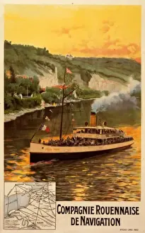 Compagnie Prints: Compagnie Rouennaise de Navigation