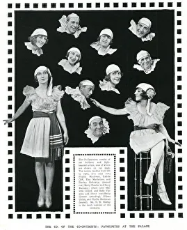 Valerie Collection: The Company of the Co-optimists, October 1921
