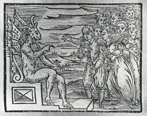 Xylographies Prints: Compendium maleficarum, treatise on witchcraft