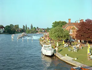 Angler Prints: The Compleat Angler and River Thames, Marlow