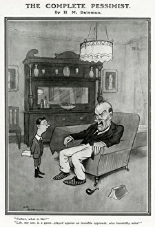 Images Dated 11th October 2017: The Complete Pessimist by H. M. Bateman
